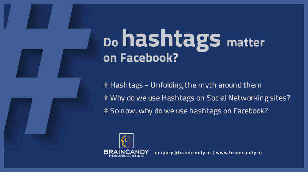 Do hashtags matter on Facebook